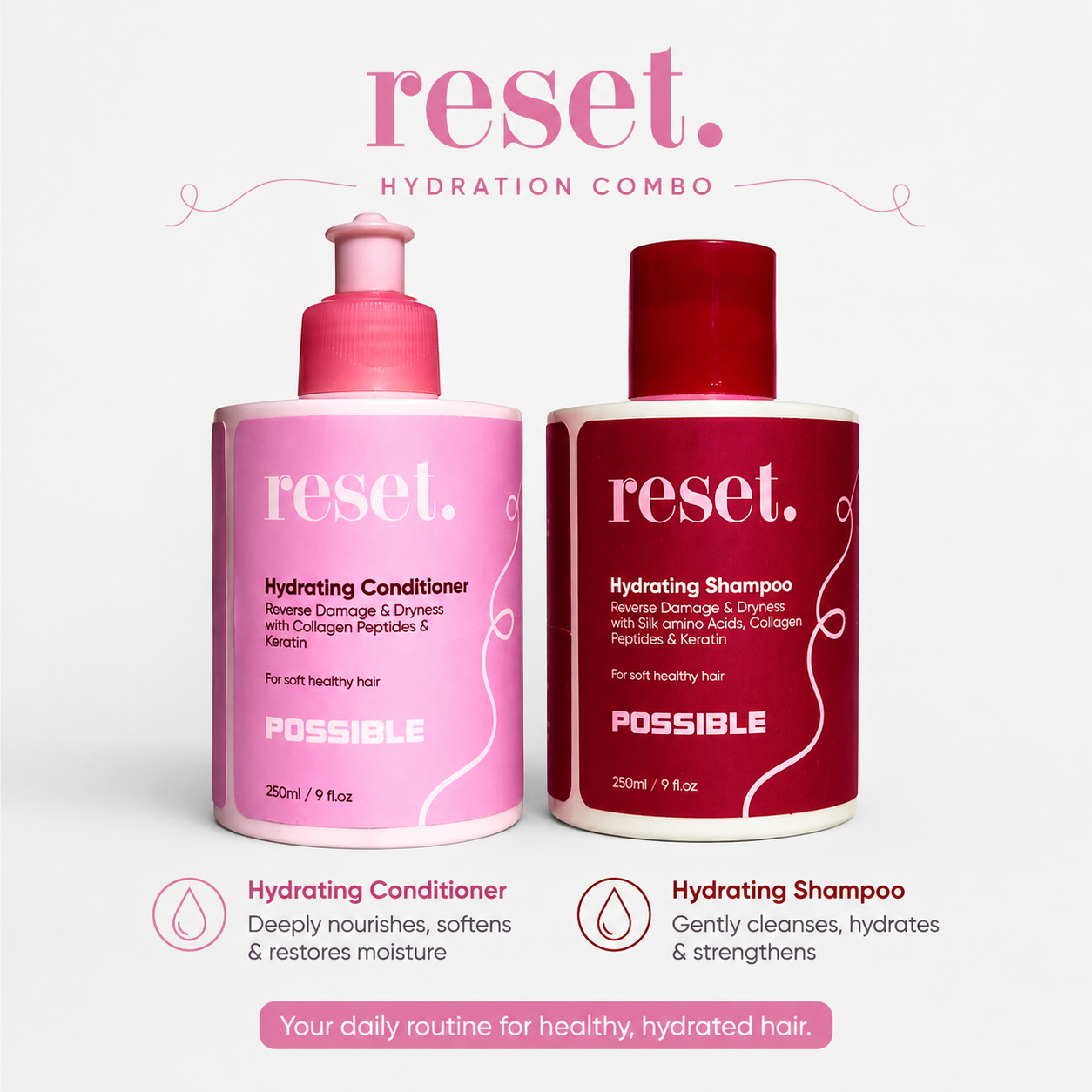 Reset Shampoo+CONDITIONER COMBO